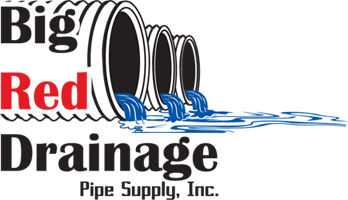 Big Red Drainage Pipe Supply